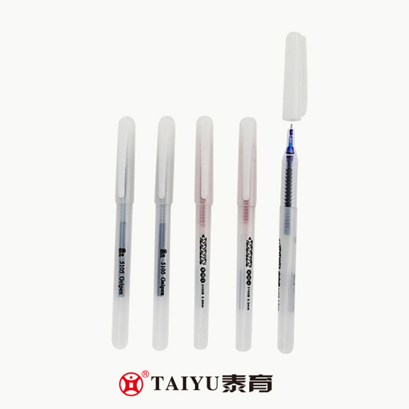 Studentanvändning gelpenna med lock Customized Color Gel Pen 5015